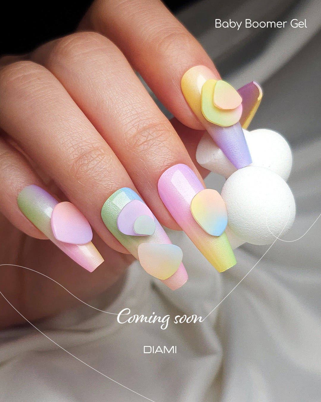 Ponygello Baby Boomer Pastel Satin