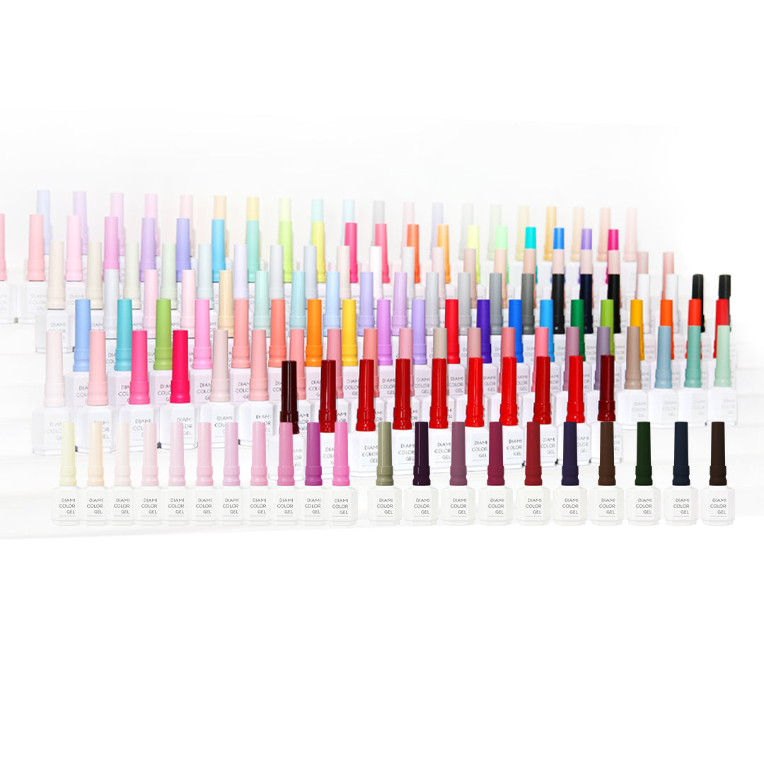 DIAMI COLOR GEL 160 color SET (SW1001-1160) + Color Chart 16 pcs