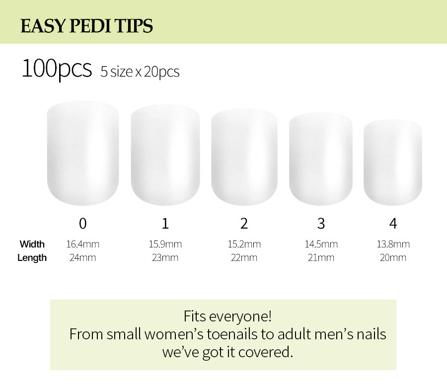 Canoe Easy Pedi Tips