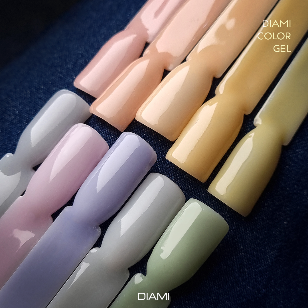 DIAMI COLOR GEL Breeze Series (SW1011-1020) + Color Chart