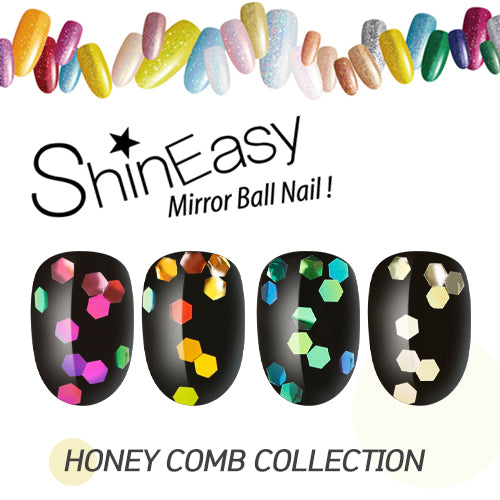 SHINEasy Glitter Powders - Honey Comb  (4pcs)