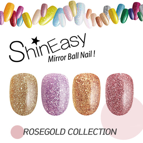 SHINEasy Glitter Powders - Rose Gold (4pcs)