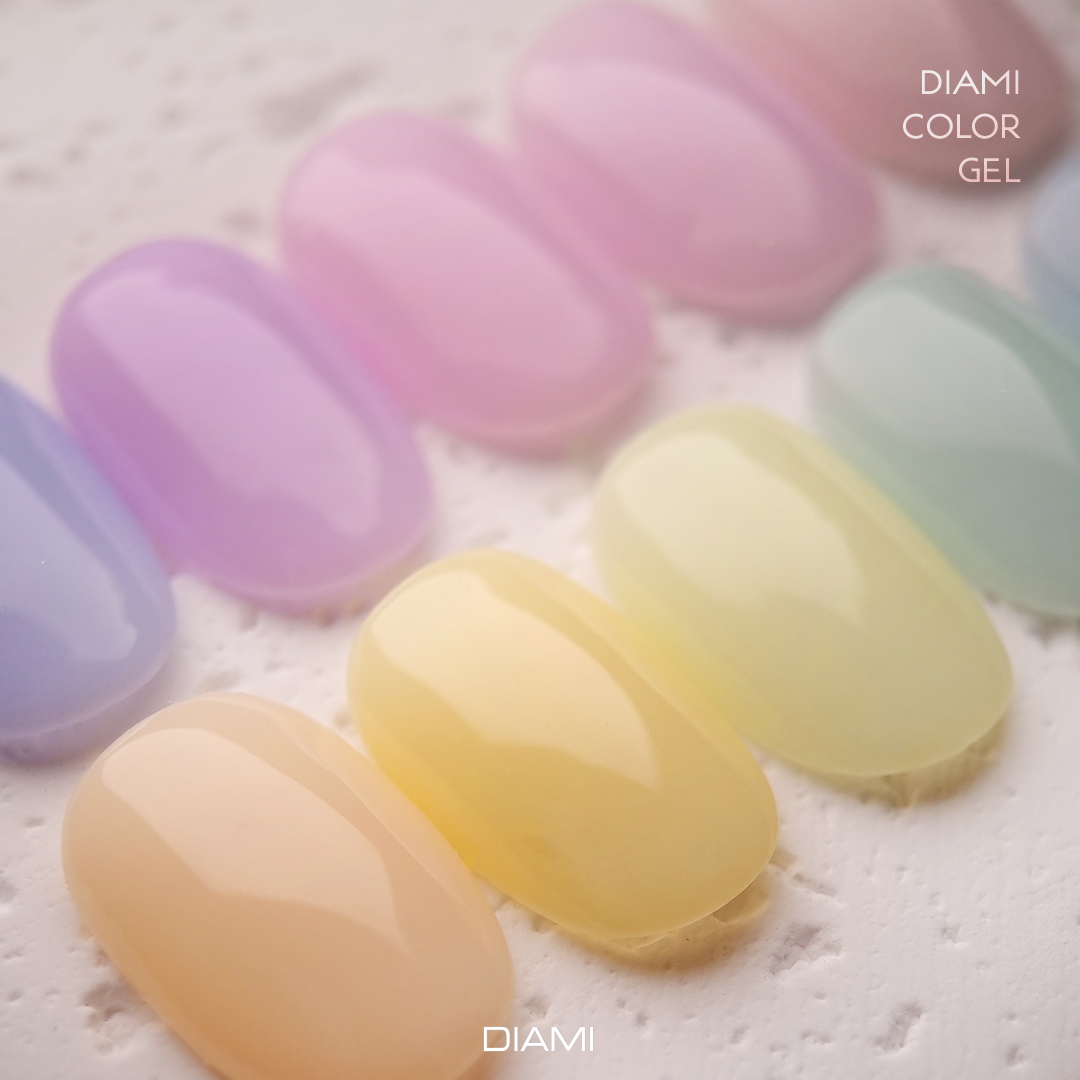 DIAMI COLOR GEL Dreaming Series (SW1001-1010) + Color Chart