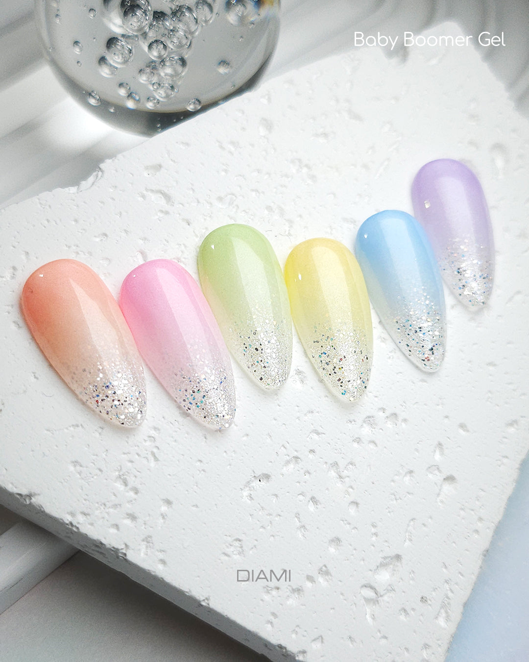 Ponygello Baby Boomer Pastel Satin