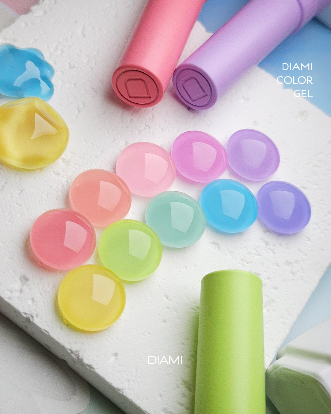 DIAMI COLOR GEL Sherbet Series (SW1021-1030)