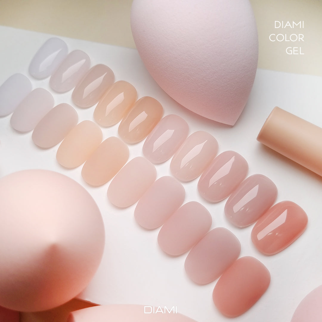 DIAMI COLOR GEL Fa-De Series (SW1051-1060) + Color Chart