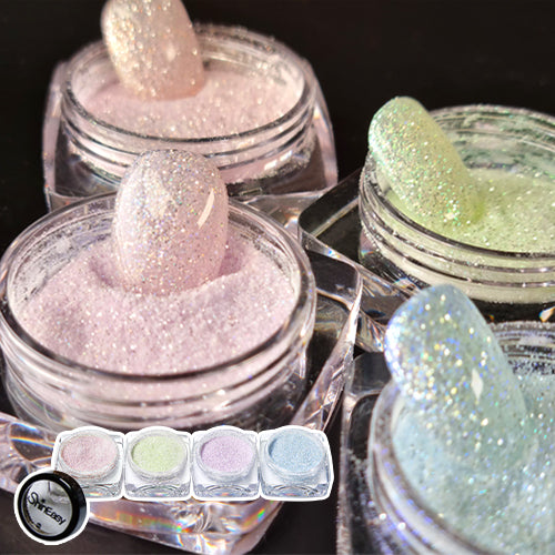 SHINEasy Glitter Powders - Cotton Candy (4pcs)