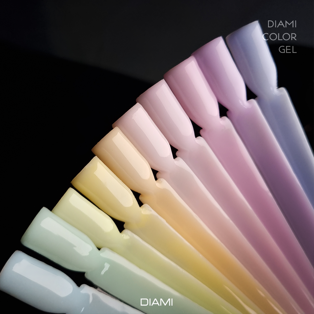 DIAMI COLOR GEL Dreaming Series (SW1001-1010) + Color Chart