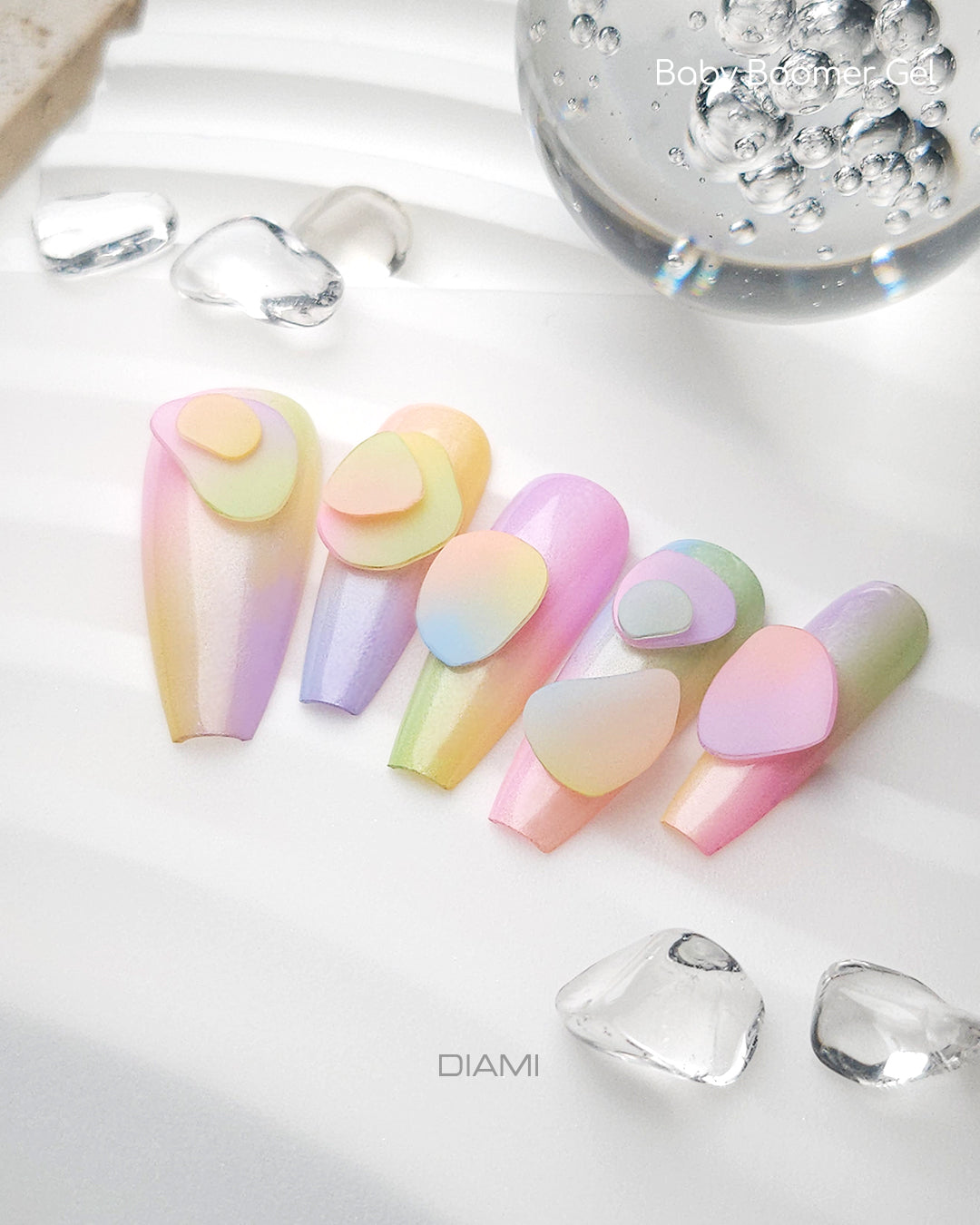 Ponygello Baby Boomer Pastel Satin