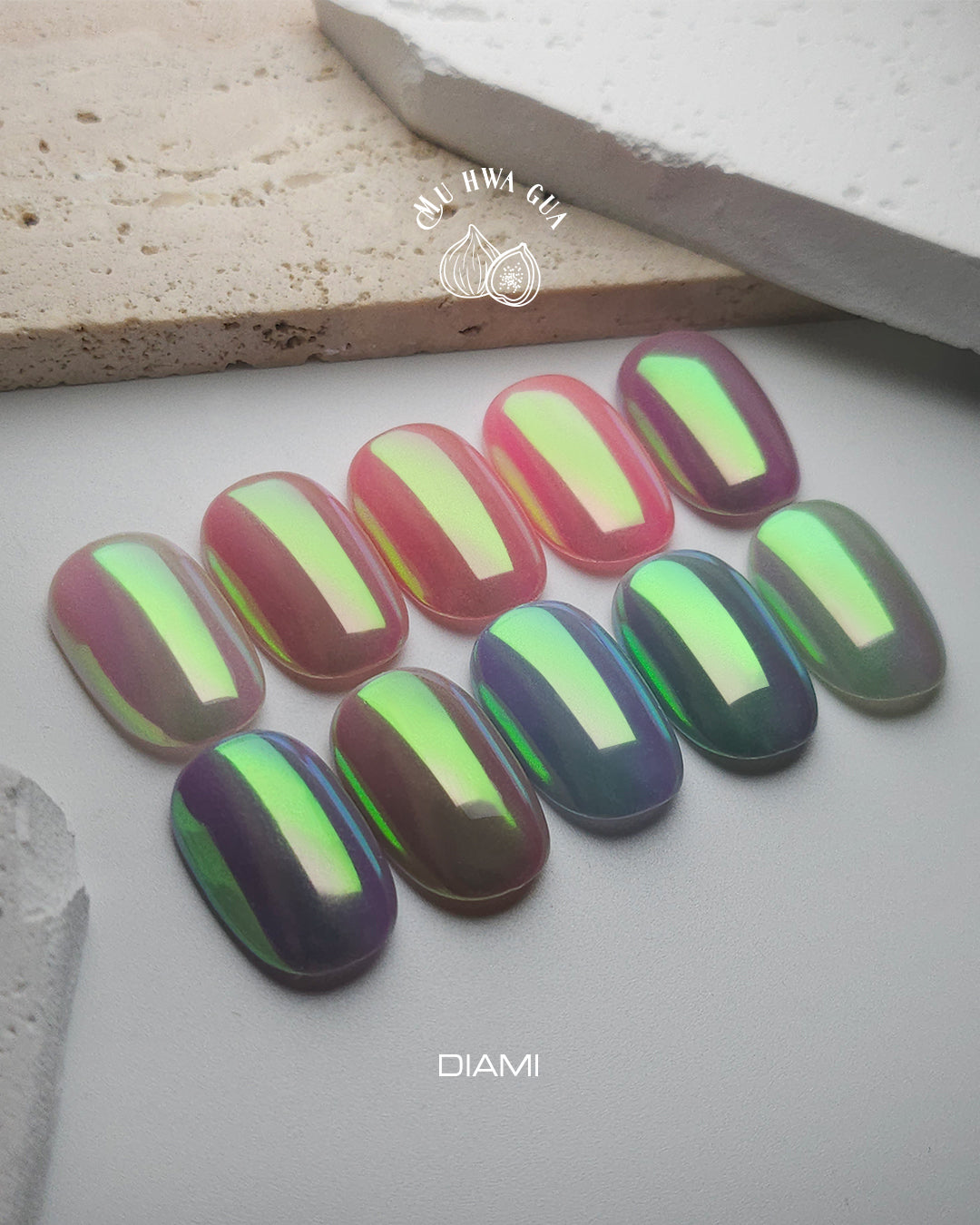 Mermaid Mirror & Chrome Powder