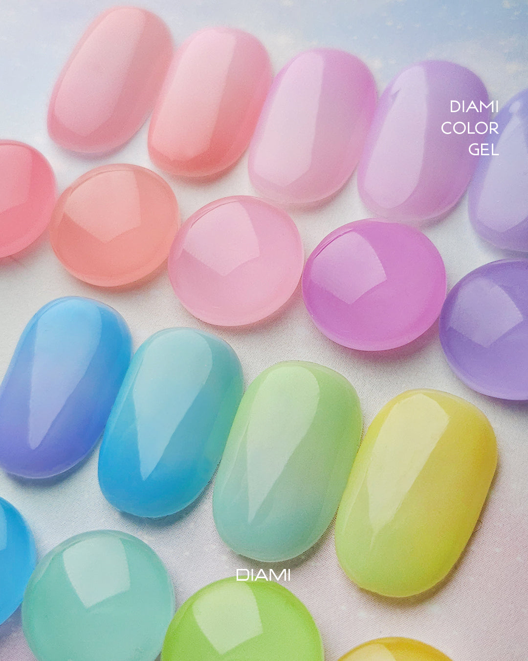 DIAMI COLOR GEL Sherbet Series (SW1021-1030)