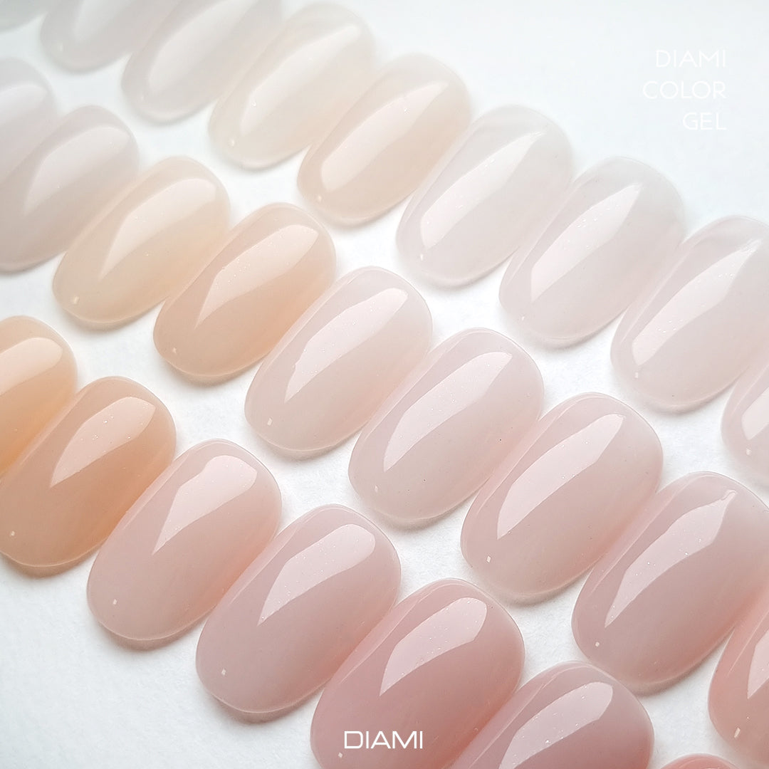 DIAMI COLOR GEL Fa-De Series (SW1051-1060) + Color Chart