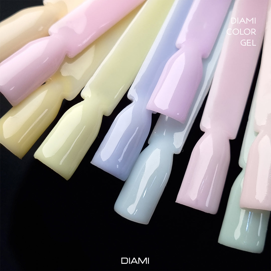 DIAMI COLOR GEL Dreaming Series (SW1001-1010) + Color Chart