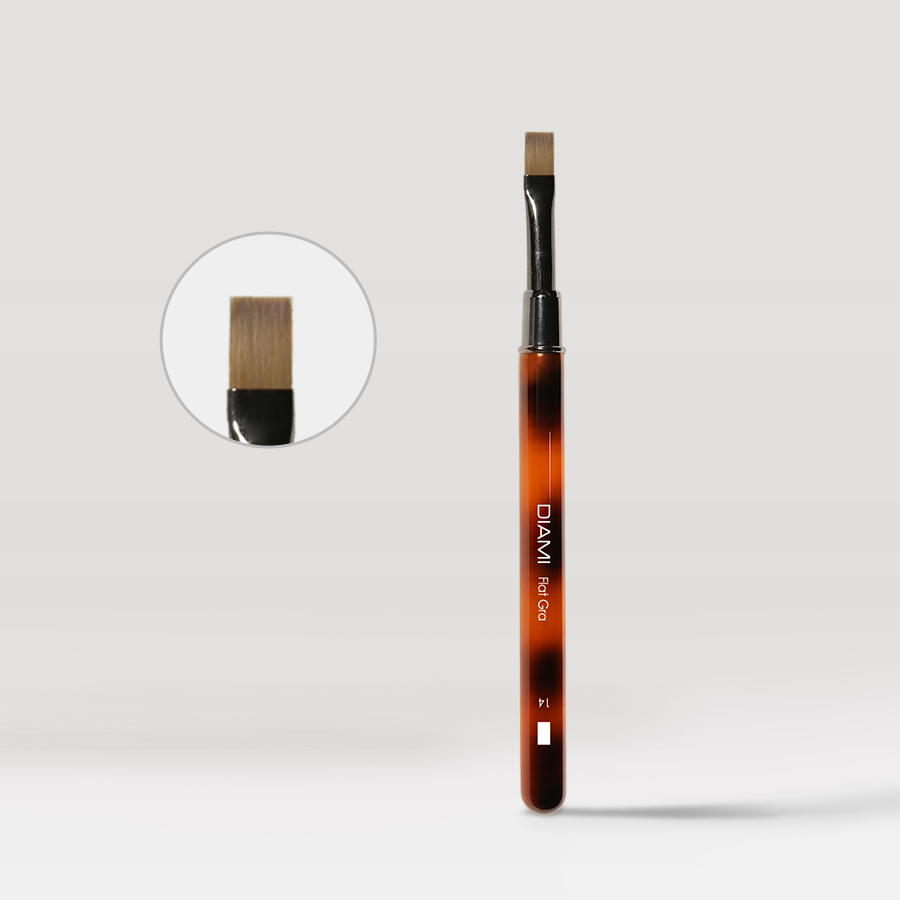 DIAMI Brush Flat Gra #14