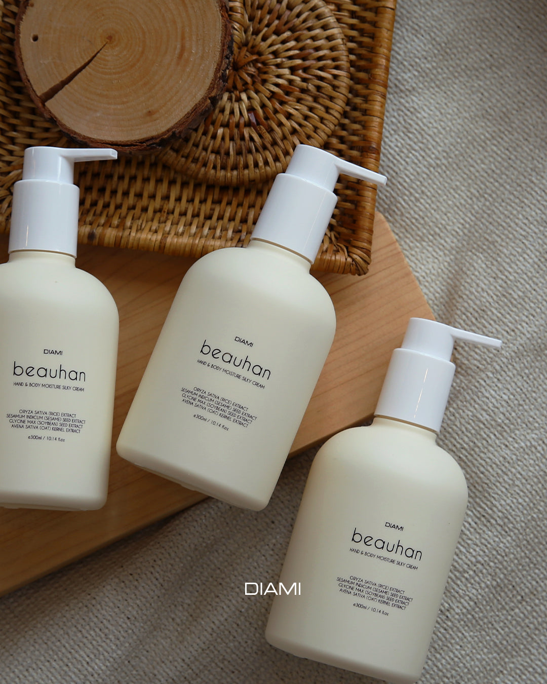 BEAUHAN Hand & Body Silky Cream 300ml