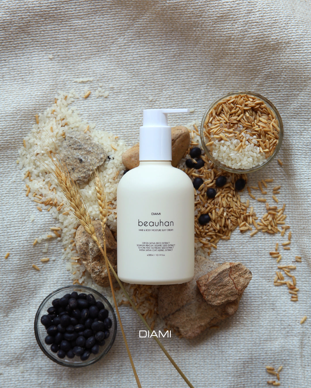 BEAUHAN Hand & Body Silky Cream 300ml