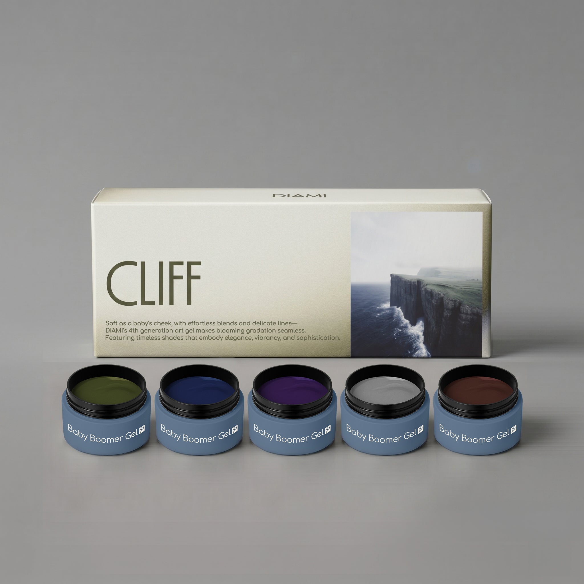 Baby Boomer Gel CLIFF 5-Colors (PN536~540)