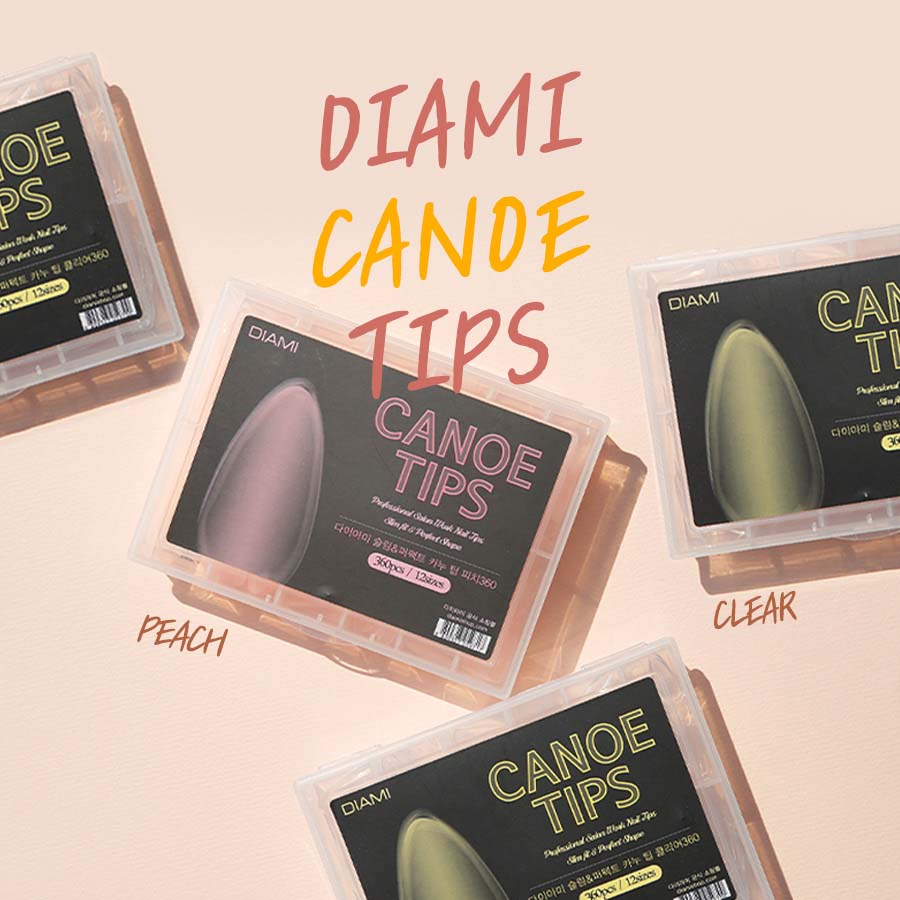 Canoe Tips - Peach & Clear