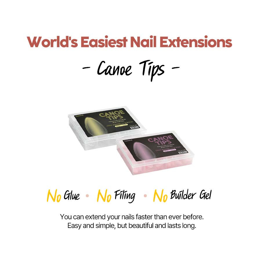 Canoe Tips - Peach & Clear