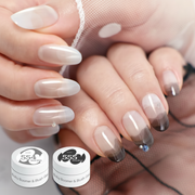 DIAMI Babyboomer Gel Mood White & Mood Black Gradient Gel (PN554~555)